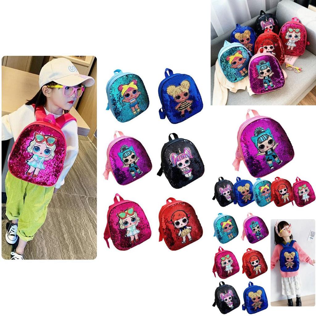 Doll Surprise Lol Bag Children Kids School Girls Cartoon Kindergarten Backpack