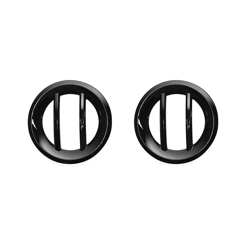 TESIN Car Front Fog Light Lamp Decoration Cover for Jeep Renegade 2019 2020 2021 2022 2023 2024 Lamp Hoods Exterior Accessories