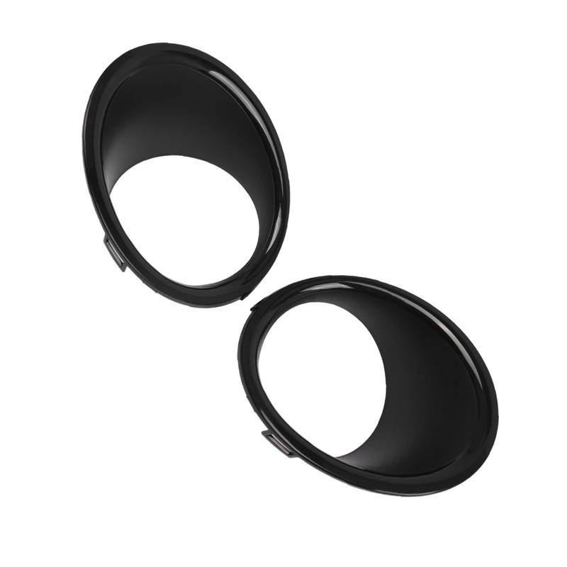 For Mini Cooper R55 R56 R57 2007-2011 2Pcs Front Fog Light Trim Ring Cover Frame OE 51112753661 51112753662 Fog Lamp Bezel Parts
