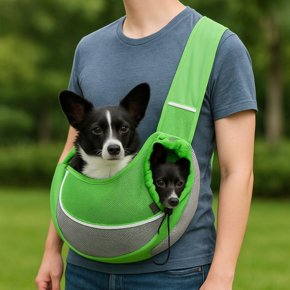 

Mesh Pet Carrier Backpack Breathable Dog Outdoor Bag Portable Sling Carry Pack for Outgoing Pets S рожевий