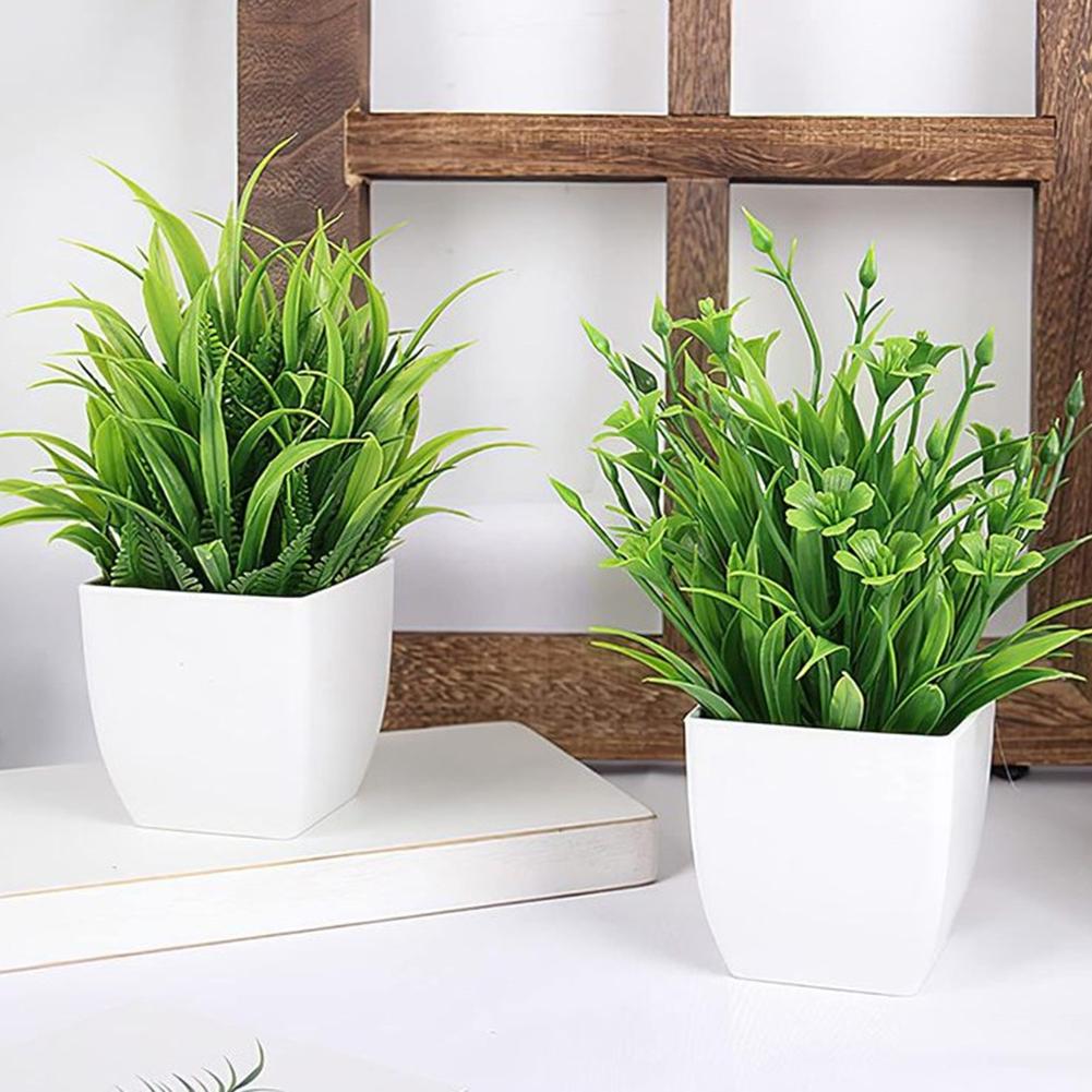 Easy Care Lavender Eucalyptus Plant Simulation Potted Plant Good Material
