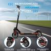 X4 Vélo électrique tout-terrain Scooter 48v 17ah Batterie 1600W Moteur Scooter électrique pliable Vélo électrique 45km/h pour adultes