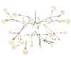 Firefly Chandelier: Modern Nordic Minimalist LED Molecular Light for Luxurious Living Room