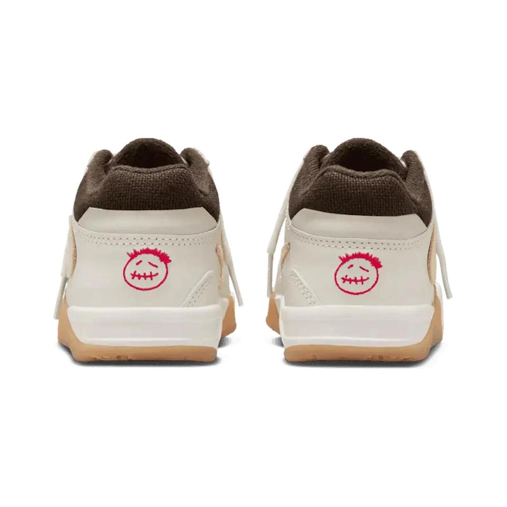 Air Jordan Travis Scott X Jordan Jumpman Jack TR PS Sail Kids Sneakers Cream Muslin Dark-Mocha FJ2851-100