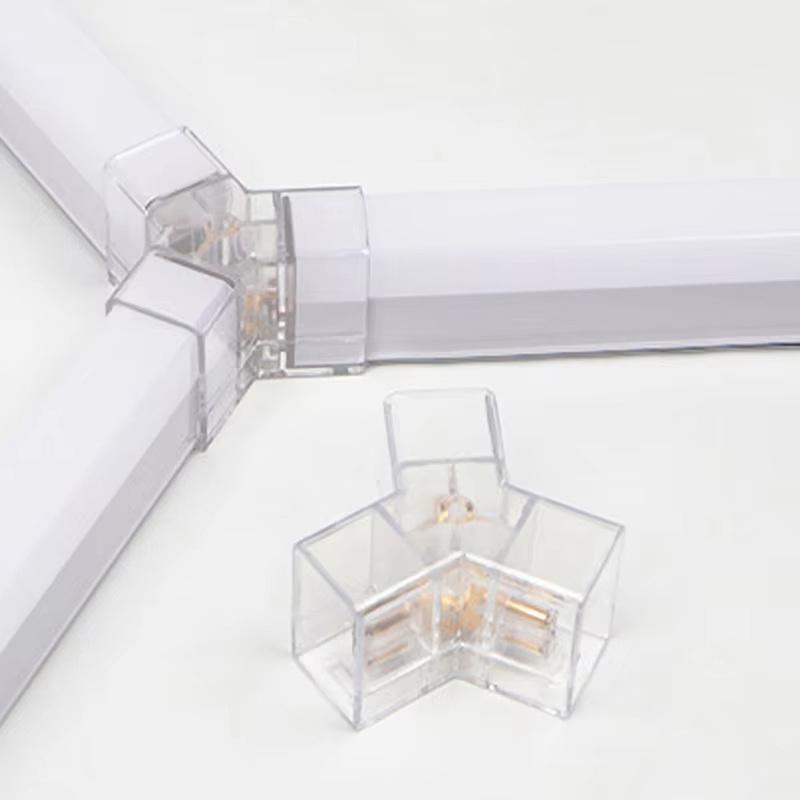 2-Pin V/Y/I/L Connector For Led Lamp For Bordered Honeycomb Light Tube 110-240V For Universal Car Wash Workshop Basement Garage