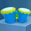 Handtrommeln für Kinder, pädagogische Instrumente, leuchtende, schlagende Handtrommel, verbessert das Rhythmusgefühl, lernt Musikspielzeug-Set als Geschenk