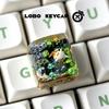 Anime PokéMon Dreamy Eevee Cubone Shaymin Series Fun Character Keyboard Resin Casting Workmanship Keycap Esc Custom Edition Gift