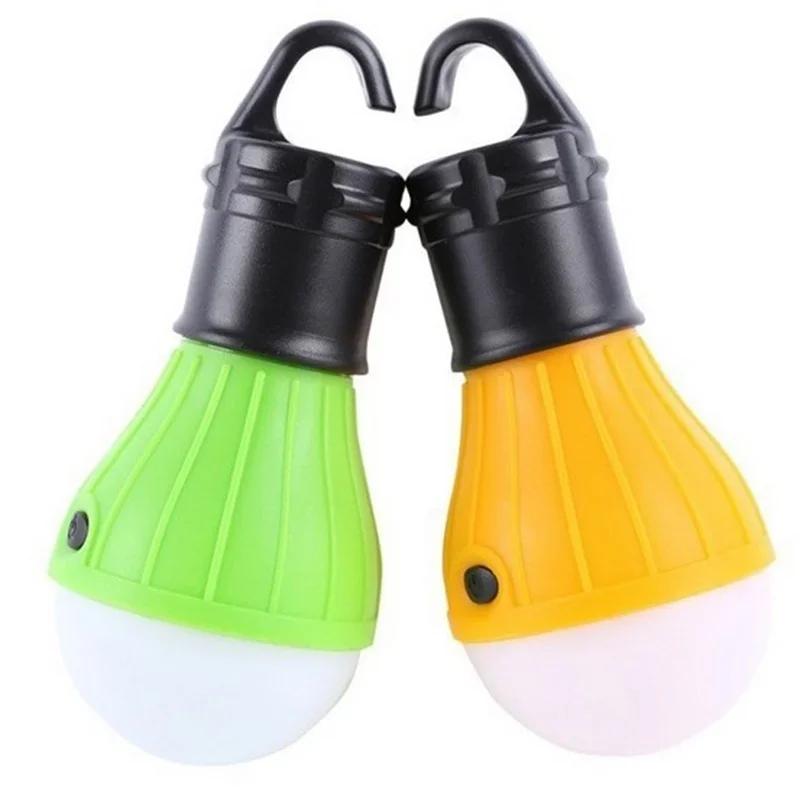 Portable Camping Light With Hook Outdoor Tent Hanging Lamp Power Outage Emergency Mini Lantern For Camping Hiking Backpacking