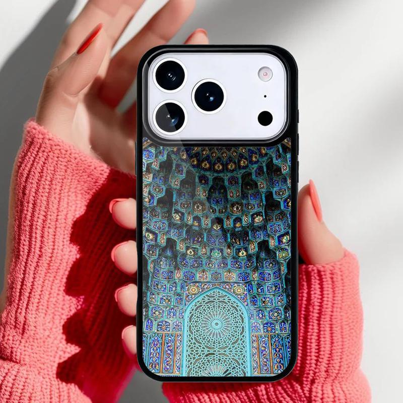 Islam Muslim Mosque Phone Case for iPhone 17 16 15 14 13 Pro Max Back Cover for 12 11 Pro Coque