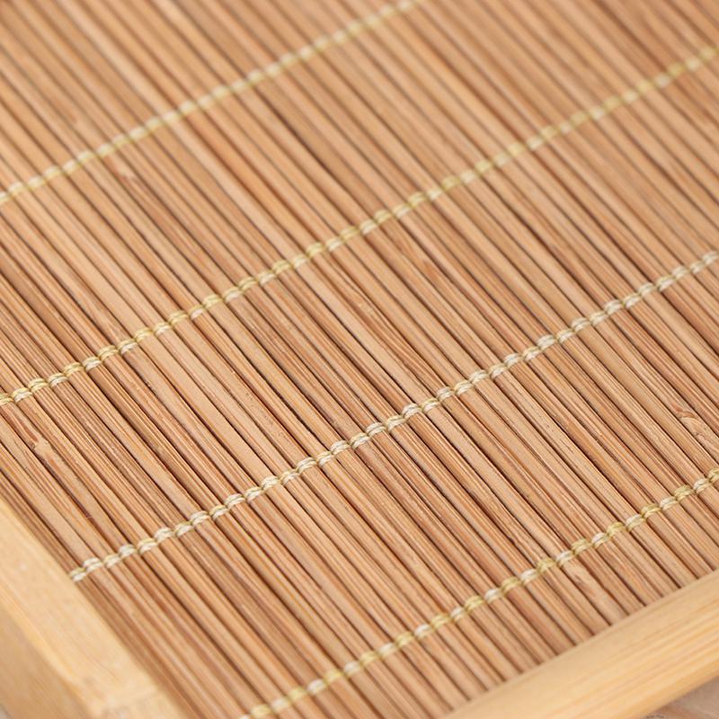 Bamboo Tea Cup Mat Wooden Coaster Tea Set Kitchen Accessories Pla Coaster