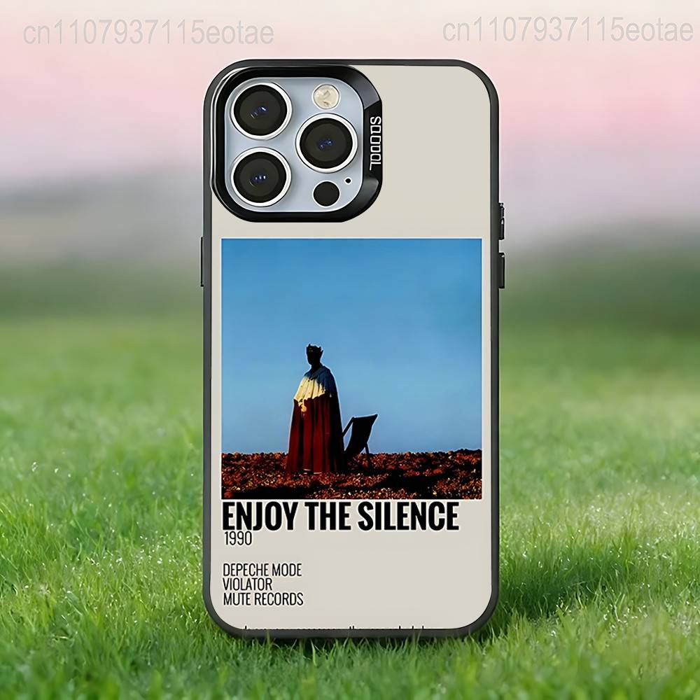 

D-Depeche Band M-ModeS Phone Case For iPhone 17,16,15,14,13,12,11,Pro,Max,Plus,E,Air,Mini Black Tpu IMD Cover iPhone14