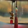 Sandalwood Little Deer Car Pendant - Creative Rearview Mirror Ornament