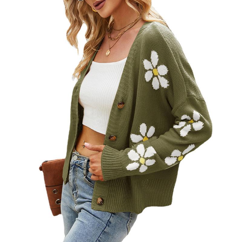 

GMXIA Весенне-зимнее женское вязаное пальто свободного кроя в стиле преппи, свитер-кардиган XXL