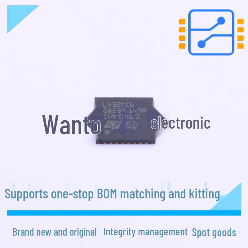 STM32L432KCU6 Microcontroller (MCU/MPU/SOC) UFQFPN-32 by STMicroelectronics