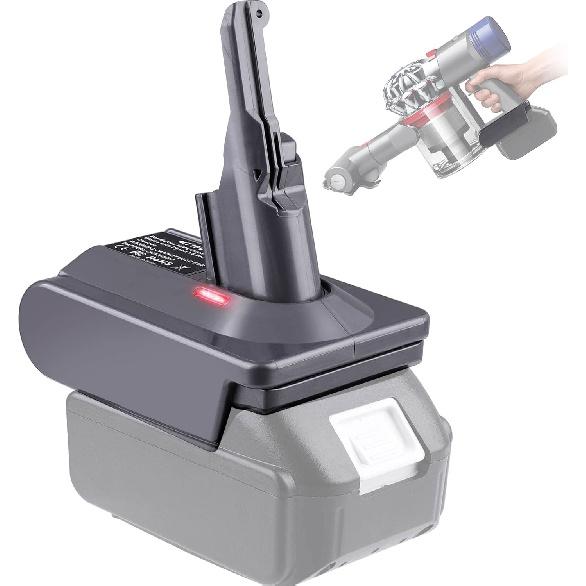 Адаптер аккумулятора для Dyson V8 SV10 на литий-ионный аккумулятор Makita 18V для преобразователя ручного пылесоса Dyson V8 Animal Fluffy Motorhead (Адаптер MT18V8