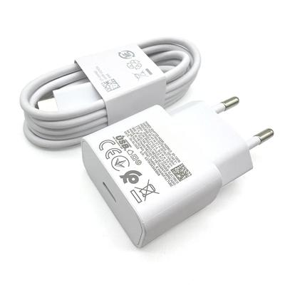 Für Samsung 25W Ladegerät Super Schnellladung Typ-C EU Adapter EP-T2150 Stecker Für Samsung Galaxy S25 Edge M15 A16 A26 A25 A33 A54 A55