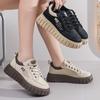 Spring Women's Shoes Breathable White Shoes Versatile Thick-soled Sports Shoes Casual Sneakers