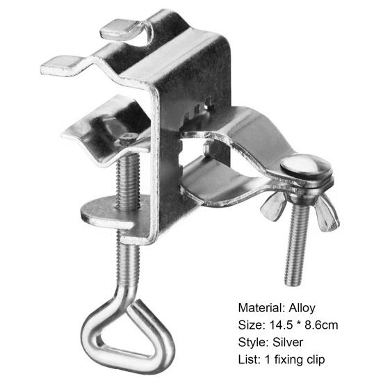 Deck Umbrella Clamp, Parasol Holder Clip, Patio Balcony Umbrella Stand Clip, Mount To Railing, Clip On Mount For Garden Chair Parasol Patio Balcony Deck Umbrella Sun(foldable
