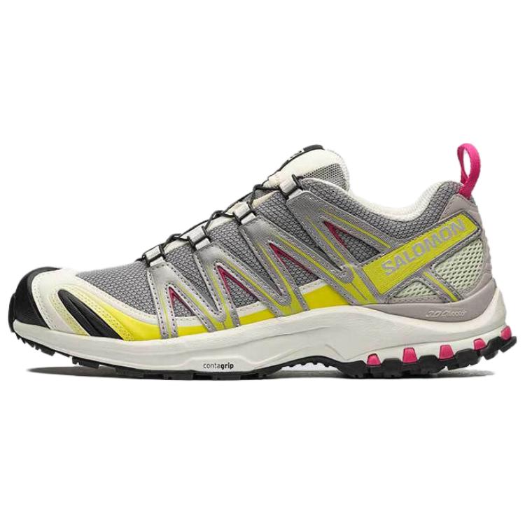 SALOMON XA Pro 3D ADV Comfortable Shock Absorbing Slip Resistant Durable Waterproof Low Top Outdoor Functional Shoes Unisex Shoes Shark-Gray 475422