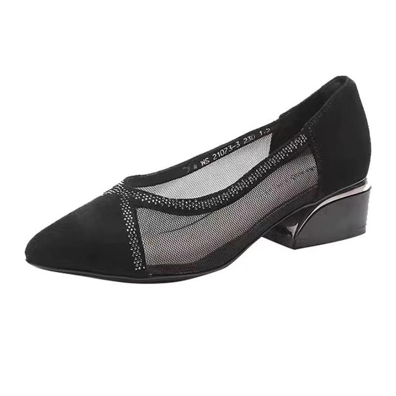 Women's Summer Loafers Ladies Luxury Casual Social For Women Trends 2024 Comfortable Low Heels Pointed Toe Outdoor Fashion Shoes