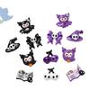 10 Pcs New Cartoon Halloween Book Black Bat Animal Series Resin Scrapbook Diy Jewelry Party Children Gift Hairpin Accessories A8