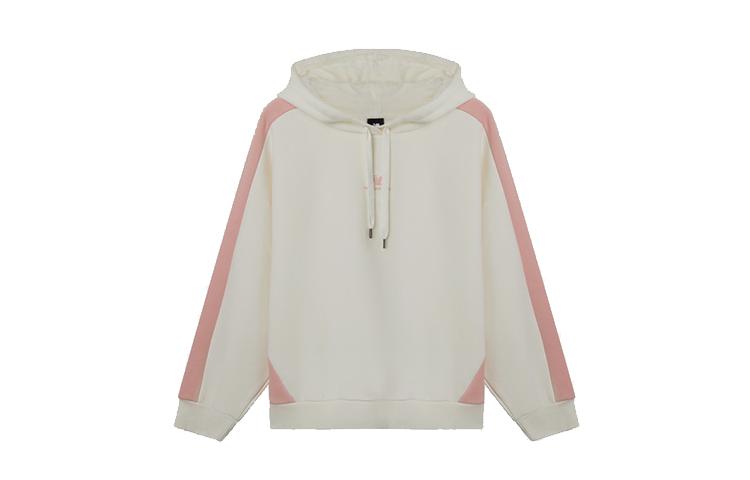New Balance Sweatshirt Women s White AWT03398-WT M