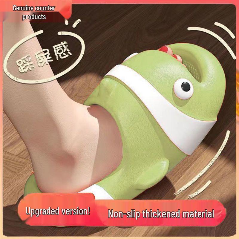 Clownfish Kids' Cartoon Slippers - Non-Slip Indoor Summer Footwear for Boys, Girls & Parent-Child Families