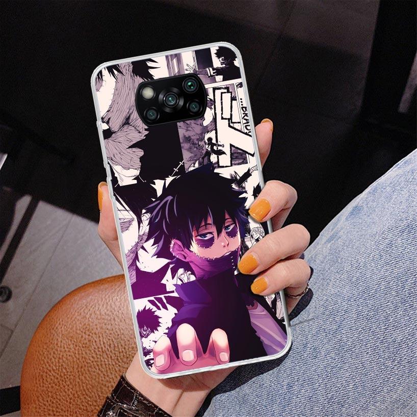 My Hero Dabi Bnha Phone Case For Xiaomi Poco X7 X6 X5 Pro F7 Ultra Redmi 15C 15 13C 13 12C 12 10 10A 10C 9 9A 9C 9T Cover Poco X