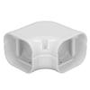 90 Degree Flat Elbow Line Cover PVC Mini AC Flat Elbow Line Cover for 1 To 2 Horsepower Air Conditioner