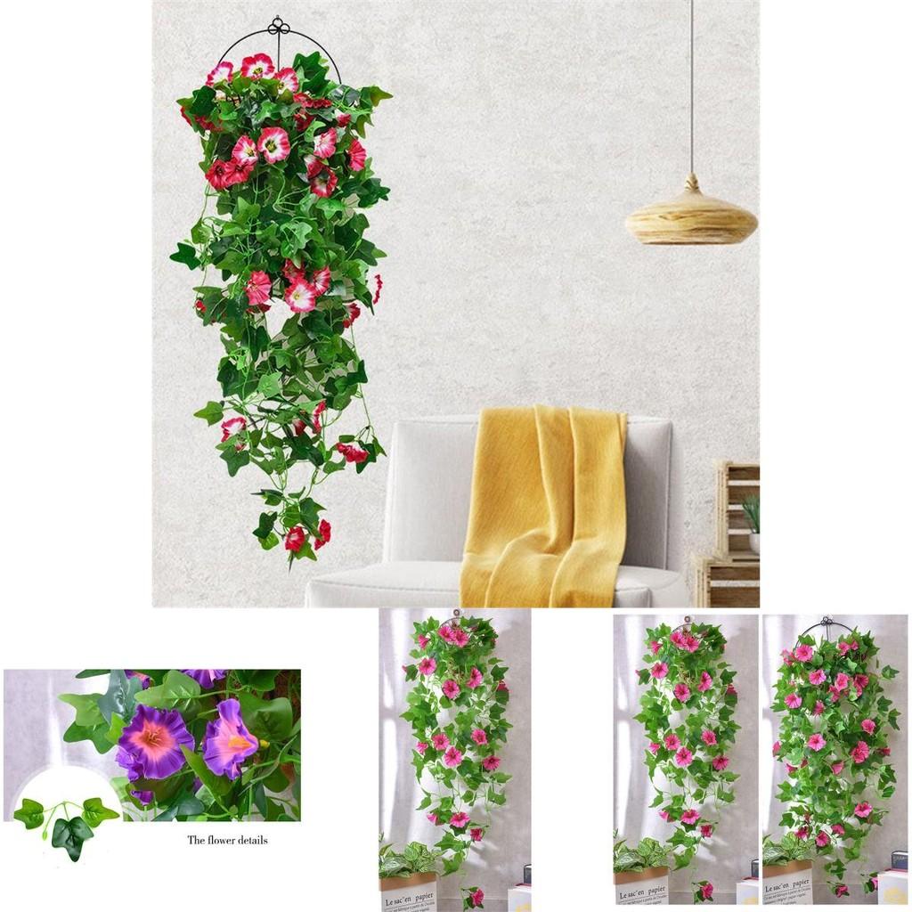 Fiori Artificiali di Glicine in Seta Lunghi 100 cm Per Decorazione Casa e Giardino**