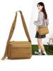 Stylish Women's Nylon Shoulder Crossbody Bag - Lightweight, Versatile, Large Capacity, Casual Commuter Square Bag