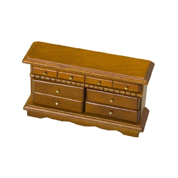 Cute Educational Dollhouse Miniatures Cabinet Toy Pretend Play Accessories 1