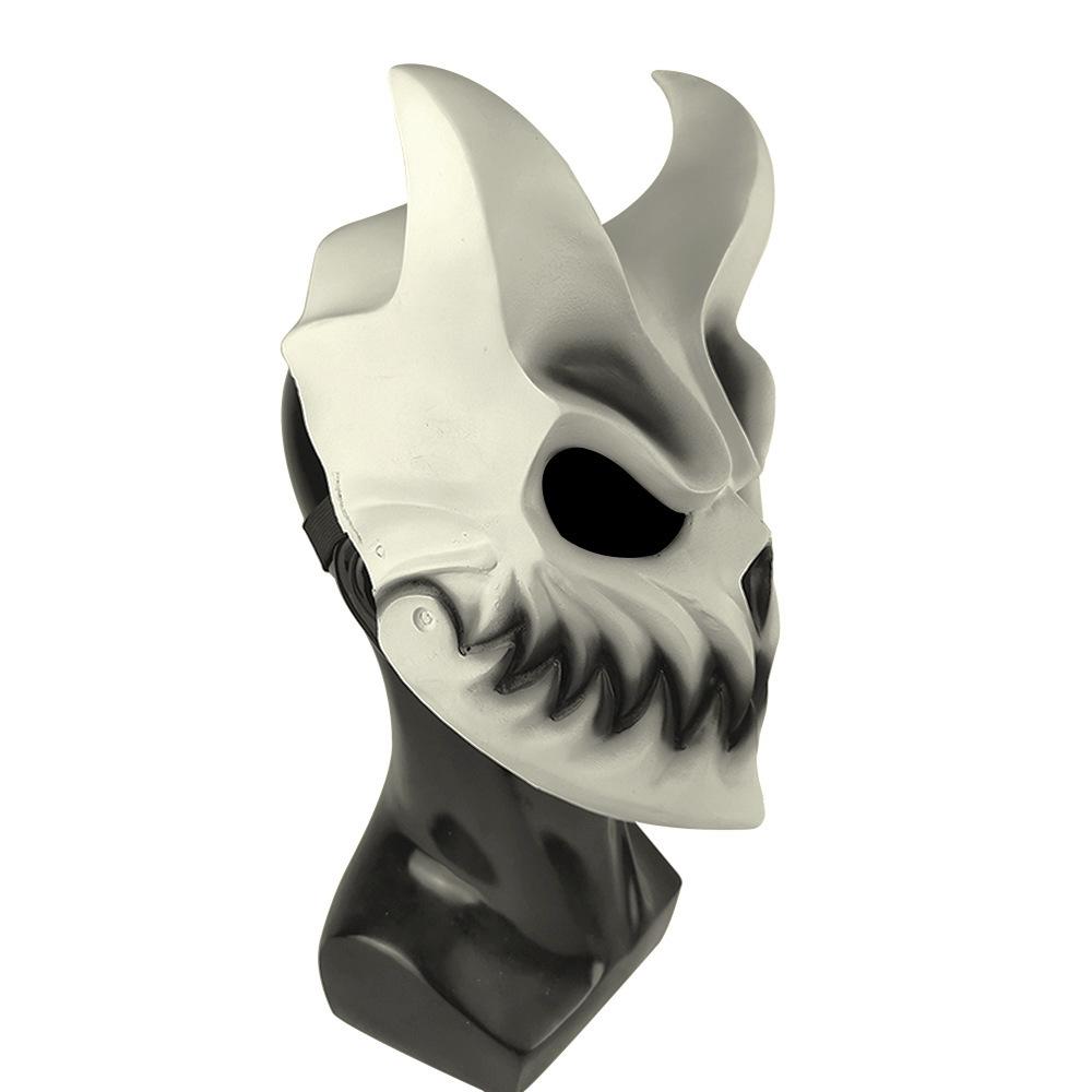 Mască PVC cu Gură Mobilă - Recuzită Petrecere de Halloween Trupa Rusă Deathcore