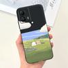 For Motorola Moto G73 5G Phone Case Black Soft Silicone Anti-knock Cover For MotorolaG73 G 73 Capa Panda Rabbit Cat Luxury Capa