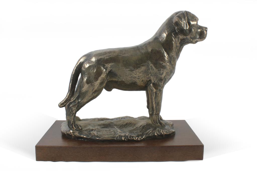 Rottweiler, Rott, Rottie III - Dog Statue, Figurine for Office, Trophy for Dog Show by Art-Dog Brand