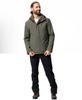 Jacket VAUDE Men's Jacket Caserina 3in1 Jacket II Men's Jacket Caserina 3in1 Jacket II (42048) Khaki