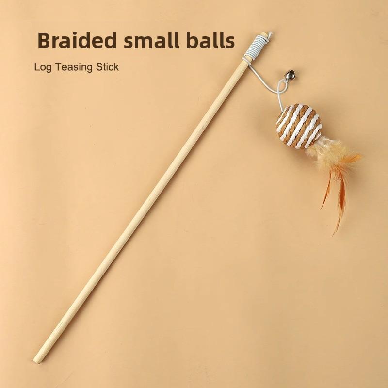 Katzenspielzeug, Katzen-Reizstäbe, Katzen-Selbstbefriedigung zur Linderung von Langeweile, Kleine Maus mit Glöckchen, Bissfest, Kätzchenkonsum