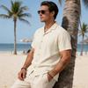 Men's Shirts Short Sleeve Button Down Shirts Wrinkle Free Casual Comfortable Vacation Beach Summer Tops Soft Lightweight Guayabera Shirt for Men