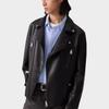 Levis Faux Leather Lapel Loose Jacket Women Jackets 002XL-0000