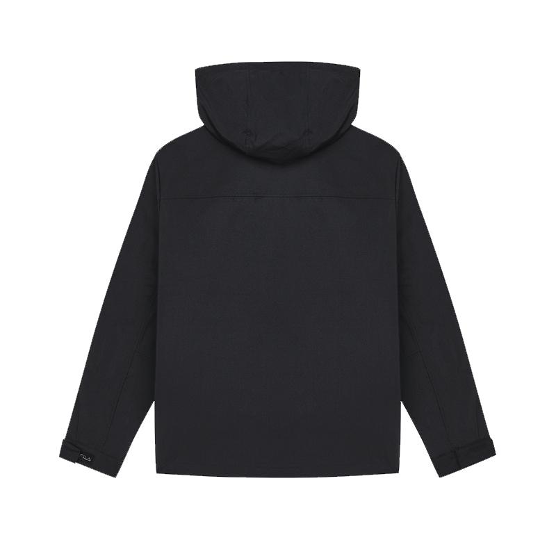 New FILA Jackets Men's Jet Black F11M438703FBK