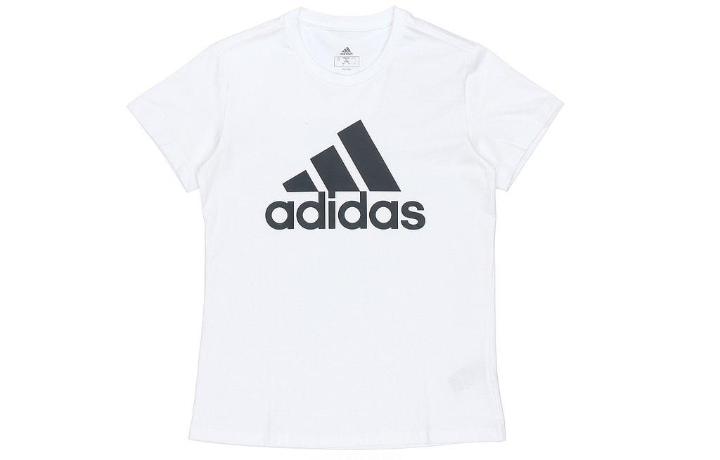 adidas Women s Essentials Logo Tee White GL0649 S