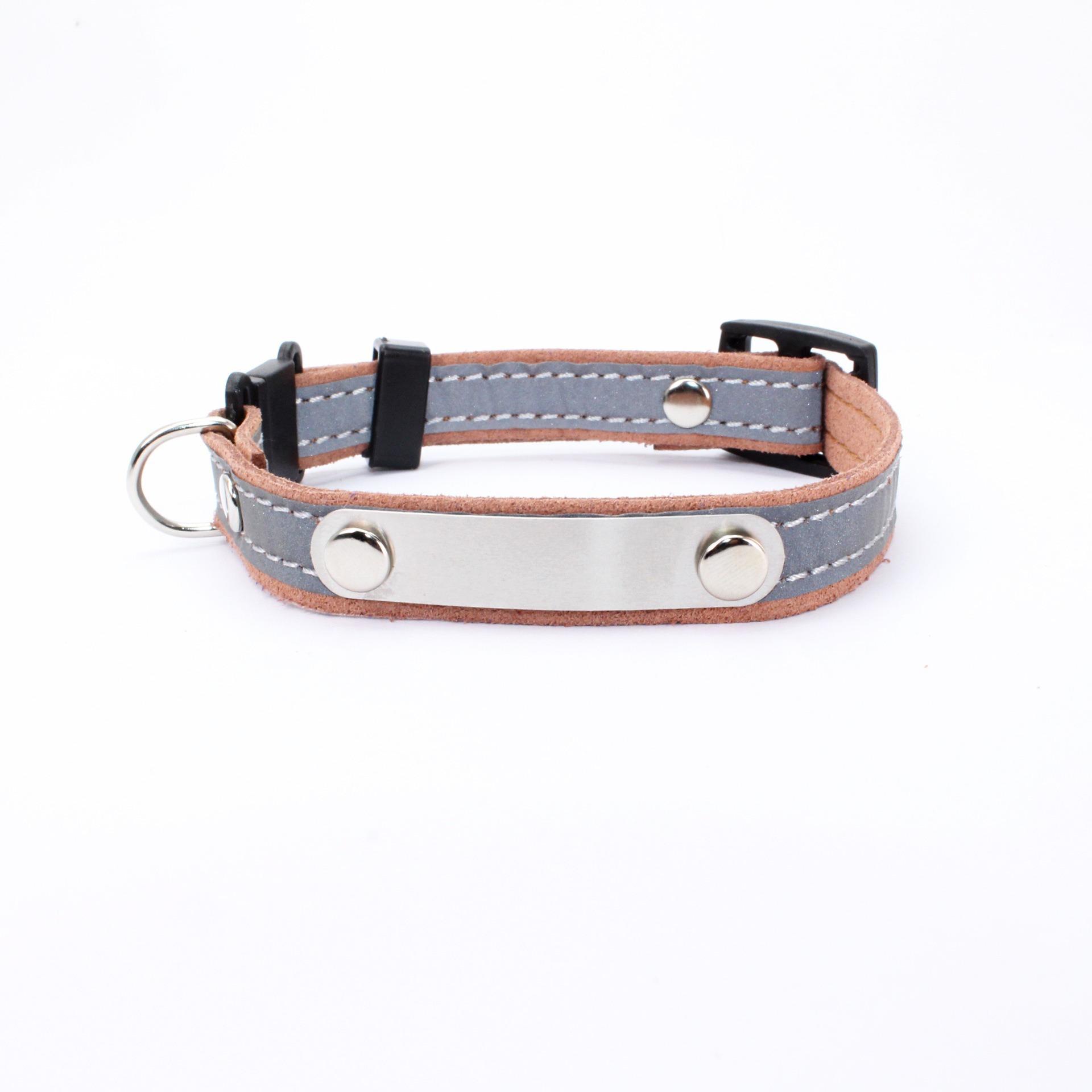 

Reflective Pet Collar Anti-Lost Collar темно-коричневого