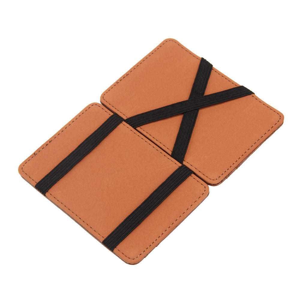 Neutral Wallet FTXJ Mini Grind Magic Bifold Faux Leather Card Holder Wallet Purse Neutral Wallet FTXJ Mini Grind Magic Bifold Faux Leather Card Holder Wallet Purse