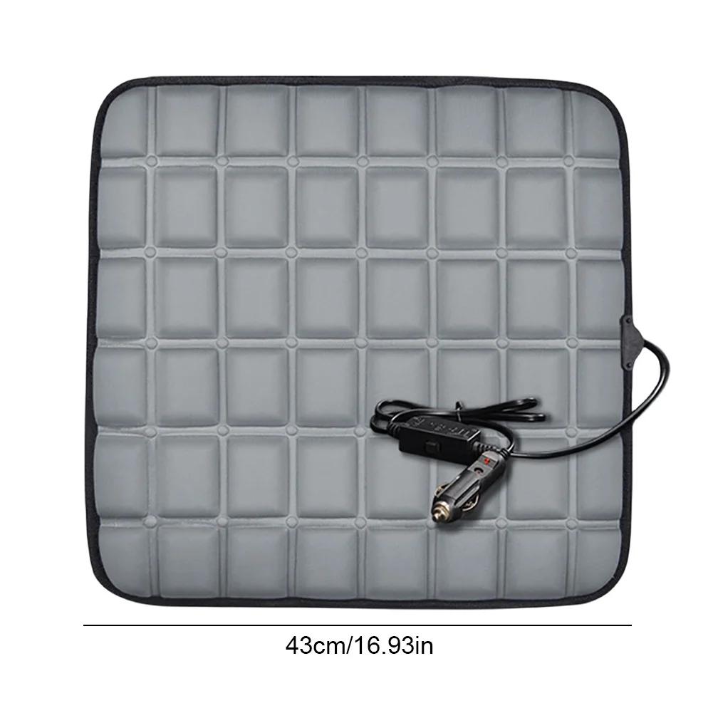 Winter Seat Warmer Cover Quick Heating Winter Household Cushion Anti-Slip Car Heated Seat Pad Soft Fiber USB 5V for Car Styling