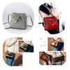 Stylish Red Pu Small Shoulder Bag For Women With Simple Korean Design And Soft Texture