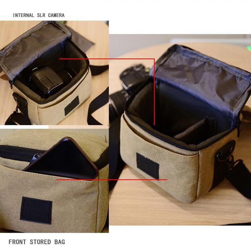 1Pc For Canon Eos R100 R10 R50 R7 Rp 250D 200D M200 M50 M6 Sx70 Sx60 Nikon Zfc Z50 Z30 Z5 D3500 B700 B600 P530 Dslr Camera Bag