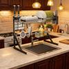 Kitchen Sink Storage Rack, Household Dish Draining Rack, Multifunctional Kitchenware & Knife Storage Rack