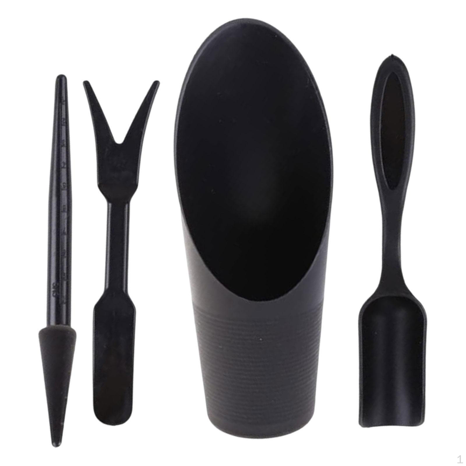 

Mini Garden Hand Tools Kit Small Gardening Tools.Lightweight.Professional.Compact.Bonsai Soil Scoop