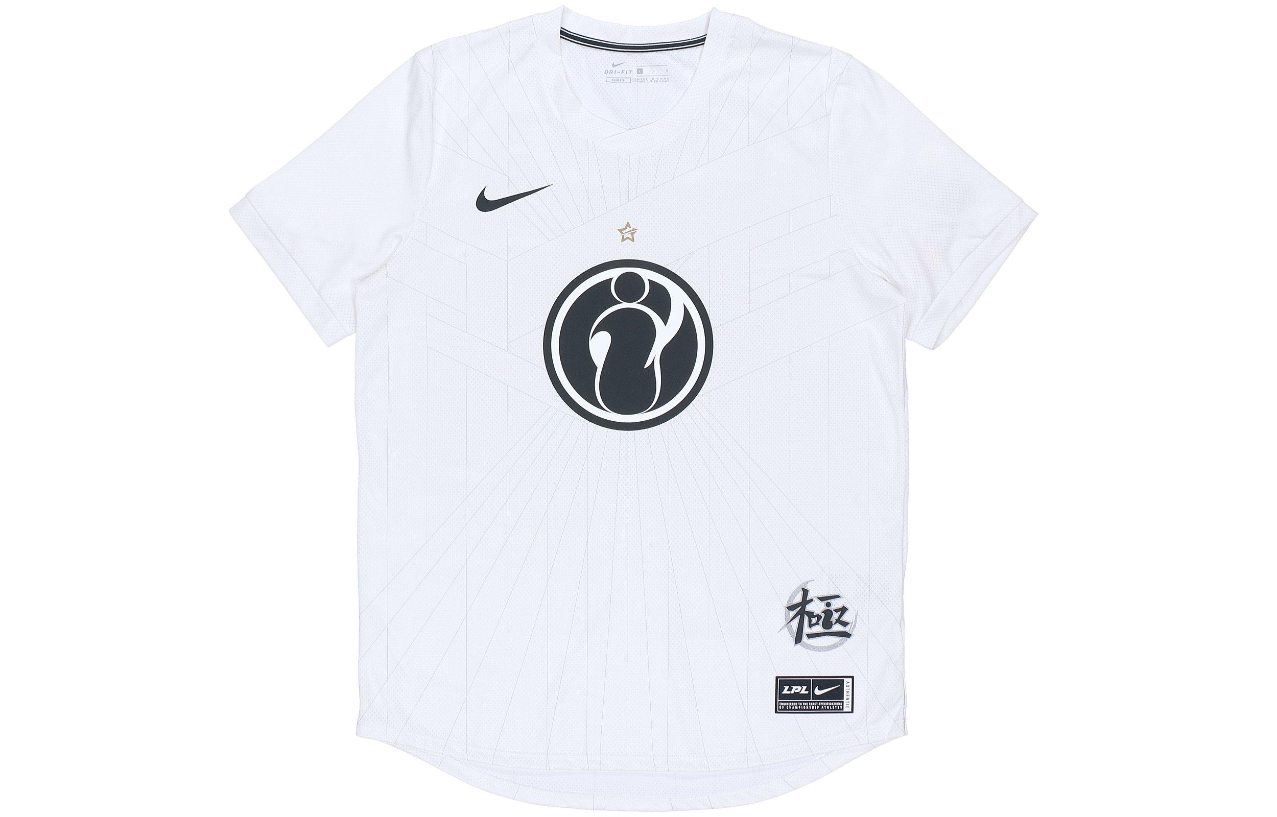 Nike x Lpl Quick Dry Short Sleeved T Shirt Men s White DD9499-100 S