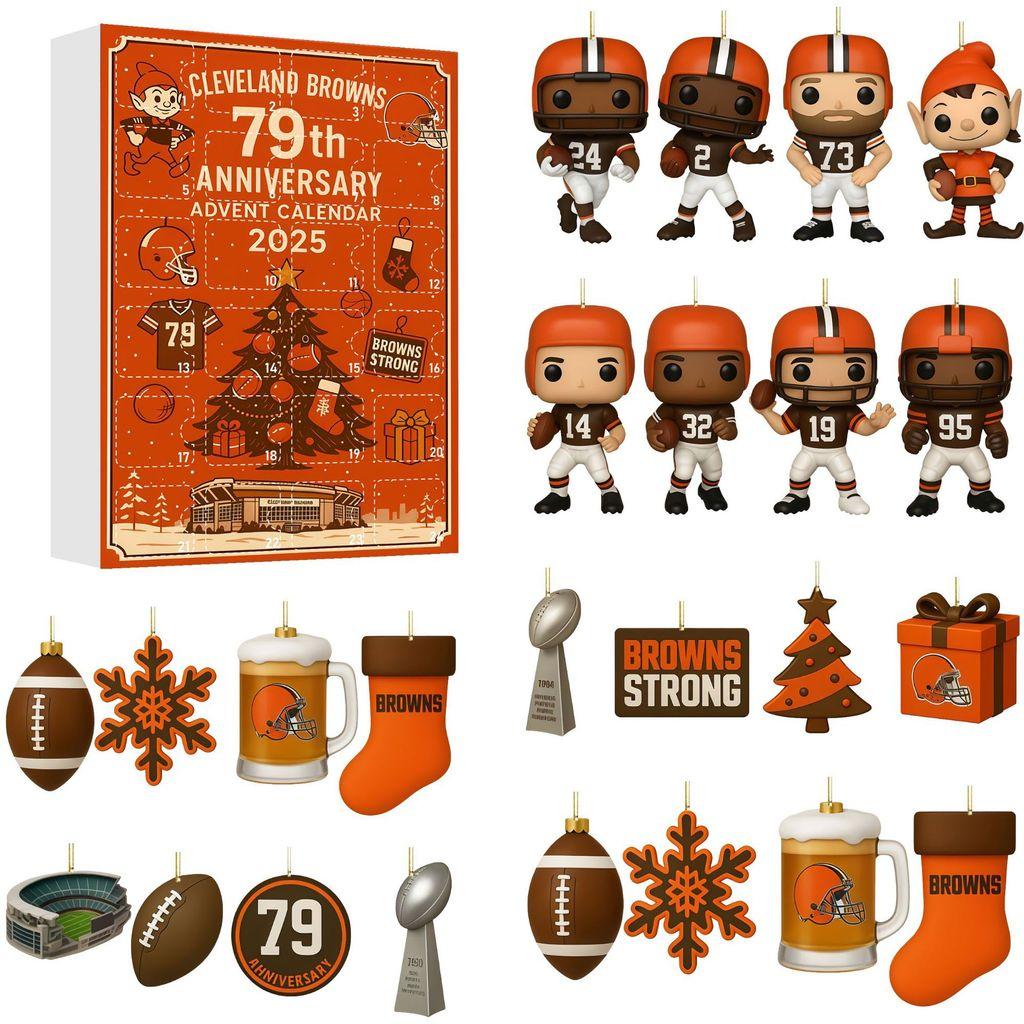 Christmas Countdown Calendar With Animal Themed Acrylic Ornaments For Holiday Decor And Gift Giving